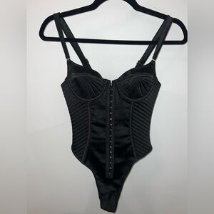 House of CB black corset XS